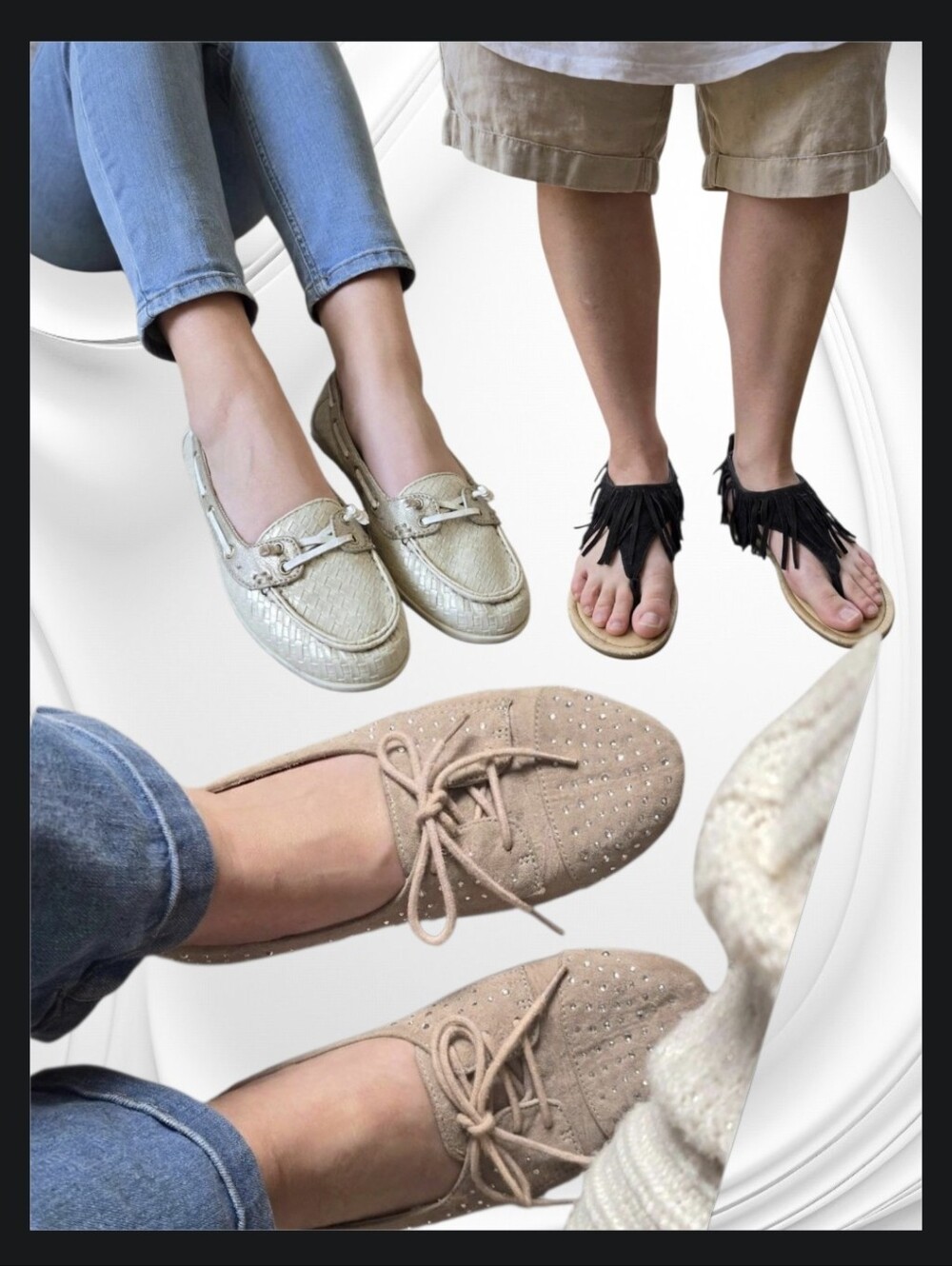 3 Pairs Of Women's Shoes